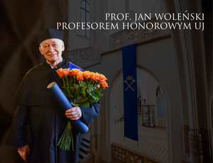 Nasz Jan Woleński profesorem honorowym Uniwersytetu Jagiellońskiego